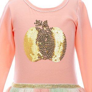 Bonnie Jean Little Girls Pumpkin Dress